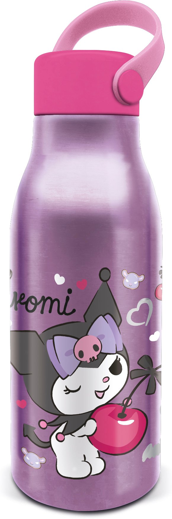 KUROMI - Aluminium Bottle with Handle - 760ml