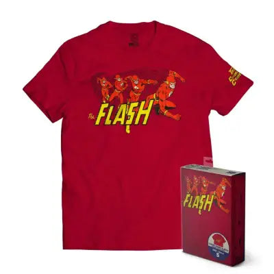 T/S DC FLASH THE CRIMSON COMET RED - M