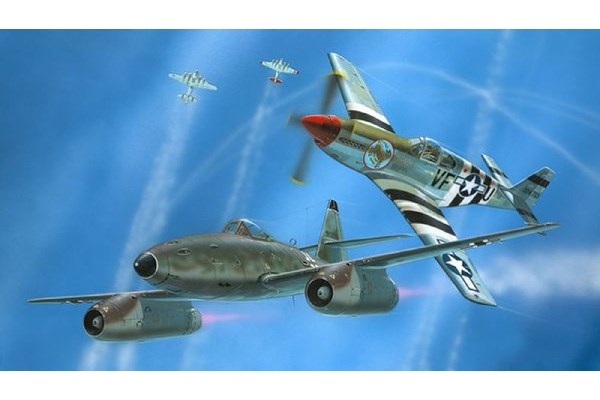 Combat Set Me262 & P-51B 1:72