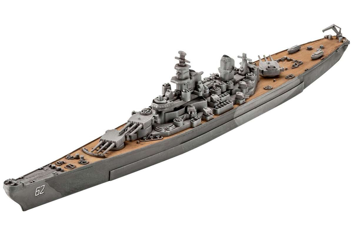 USS New Jersey 1:1200