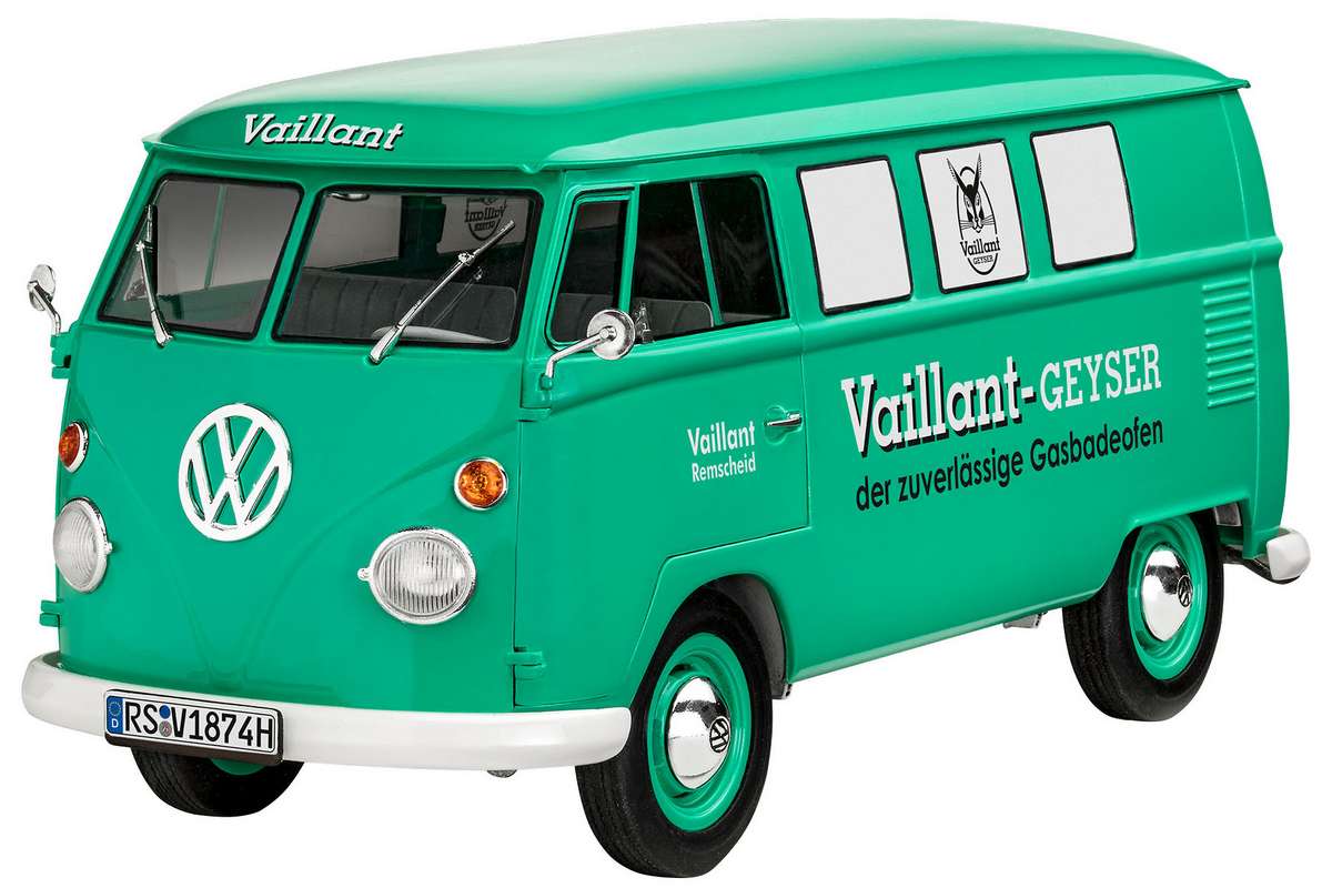 Gift Set '150 years of Vaillant' (VW T1 Bus) 1:24
