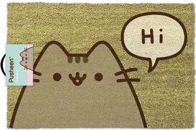 PUSEEHN SAYS HI DOORMAT