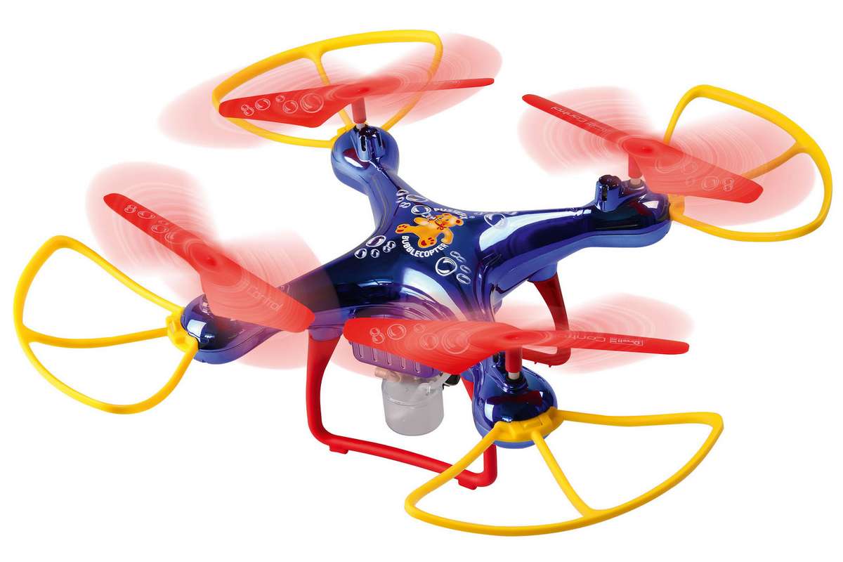 RC Quadrocopter Bubblecopter