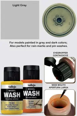 MODEL WASH 76515 LIGHT GREY