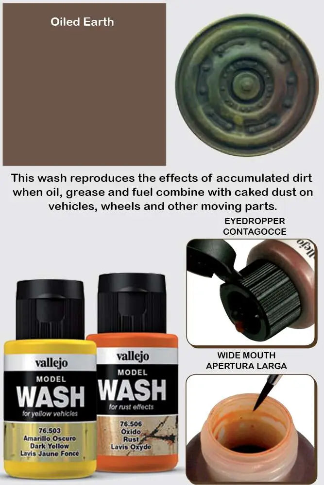 MODEL WASH 76521 OILED EARTH