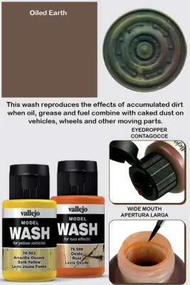 MODEL WASH 76521 OILED EARTH