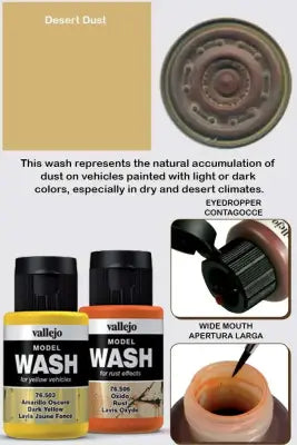 MODEL WASH 76522 DESERT DUST