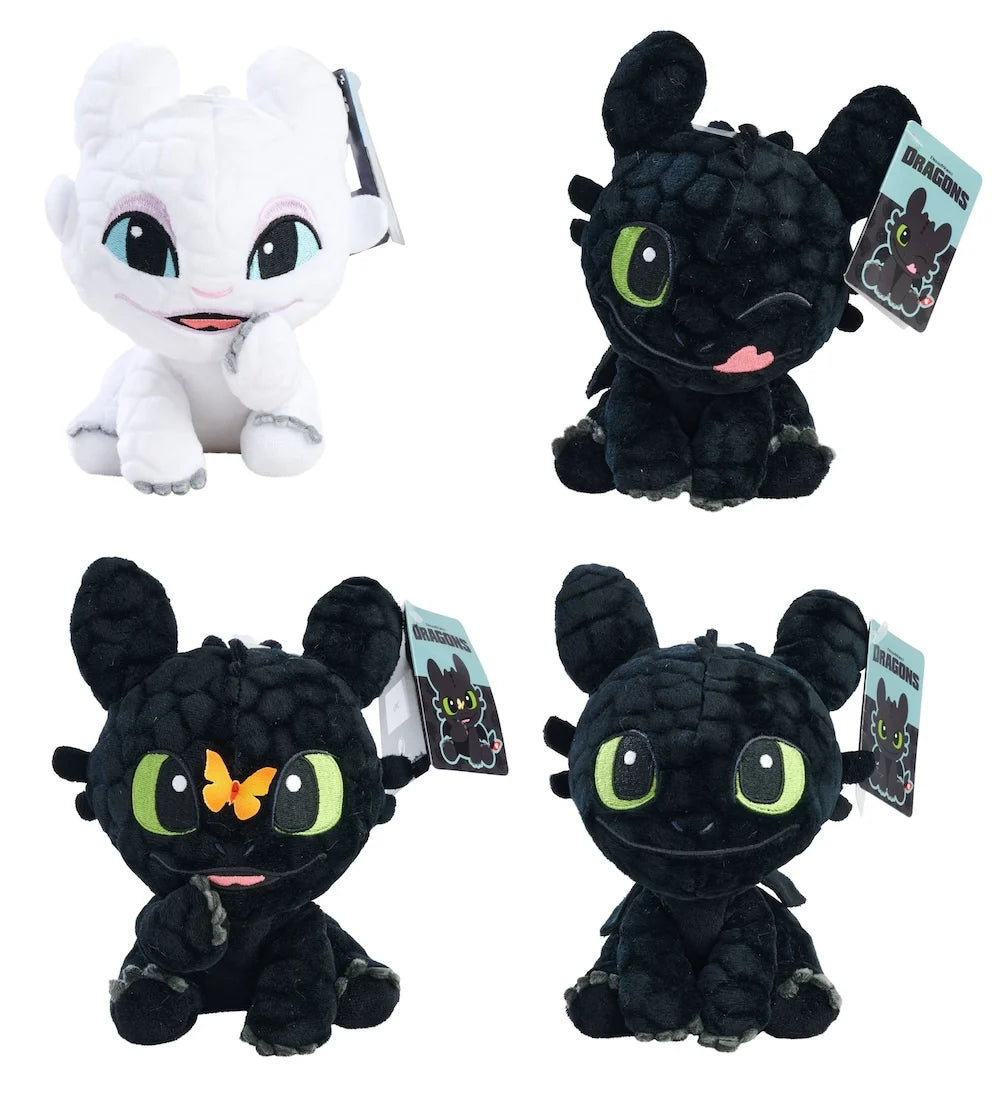 HOW TO TRAIN A DRAGON  - Display of 12 Plushs 18cm - 4 Models