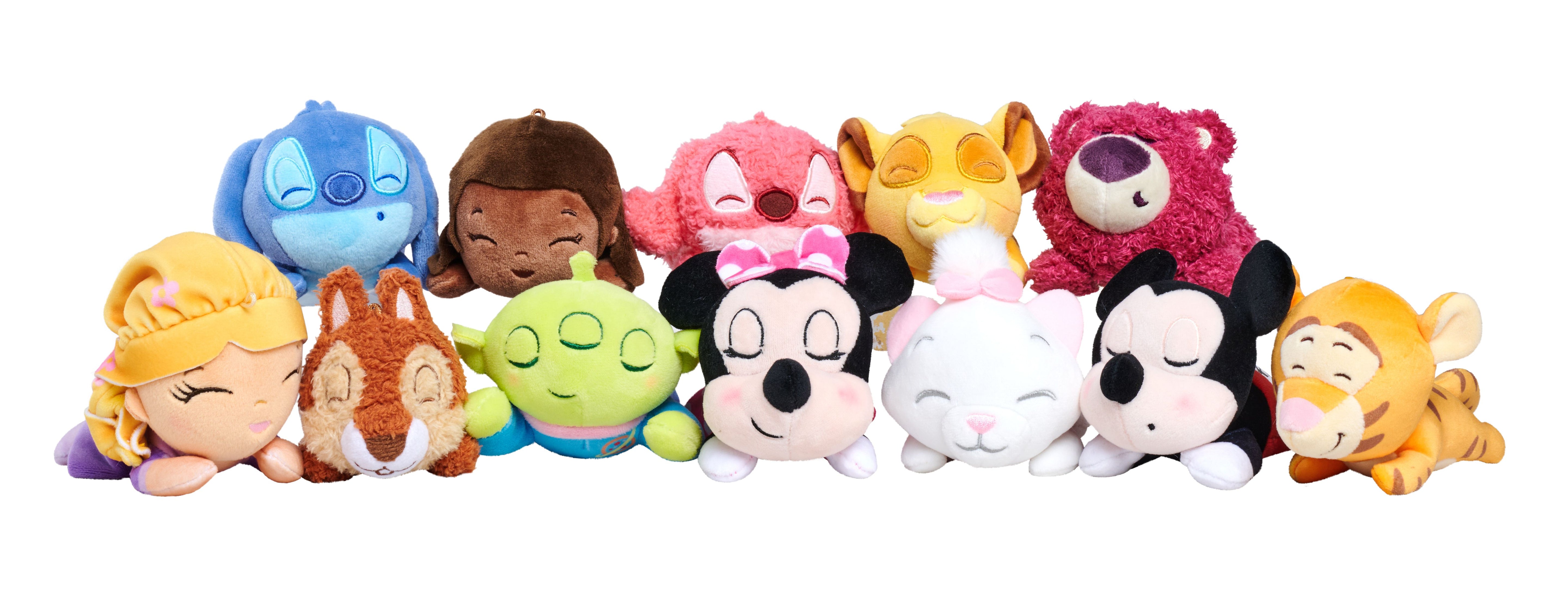DISNEY - Serie 1 - Display of 12 'Snuglets' Blid Box Plush - 14cm