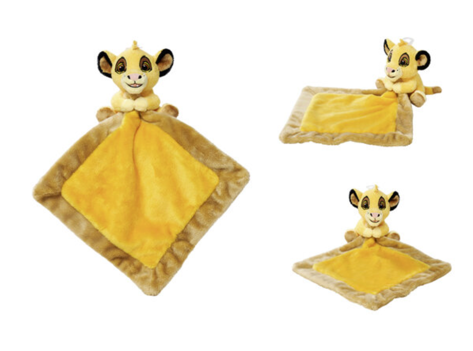 LION KING - Simba Plush 13 cm + Comforter