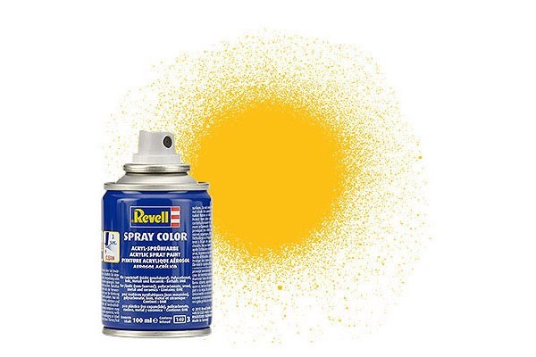 Spray yellow mat 100 ml.