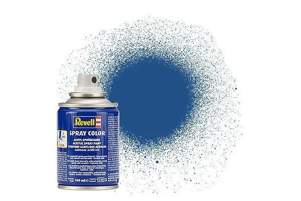 Spray blue, mat 100 ml.