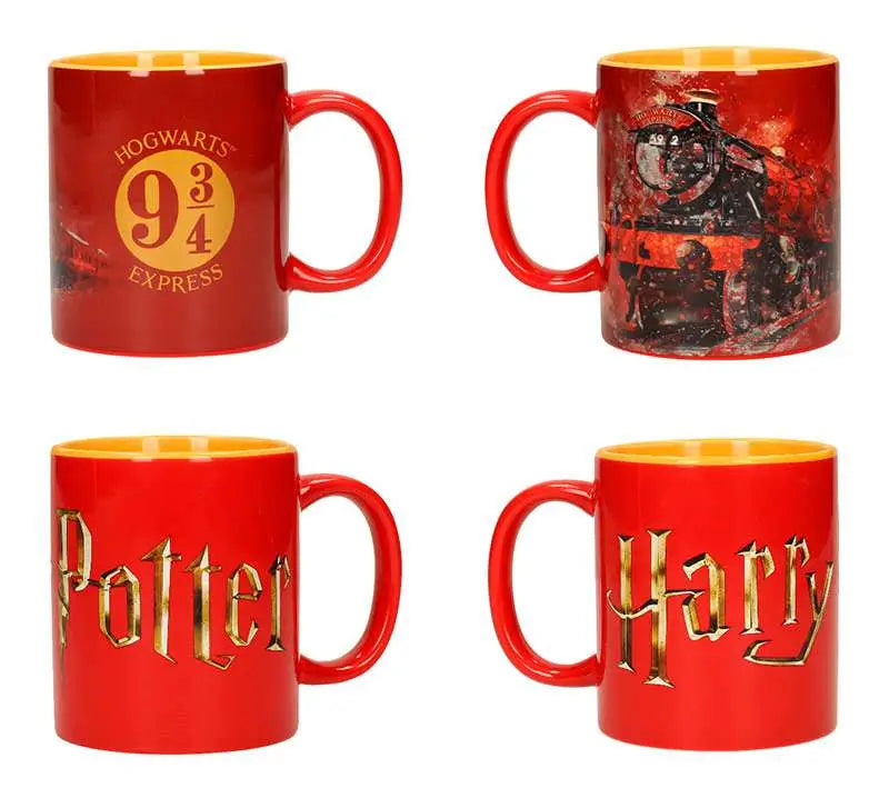 HP LOGO HOGWARTS EXPRESS MUG SET (2)