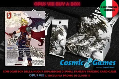 FFTCG OPUS VIII BOOSTERS BOX ITALIAN(36)