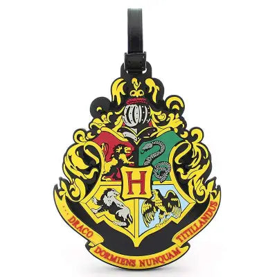 HP HOGWARTS BAGGAGE TAG