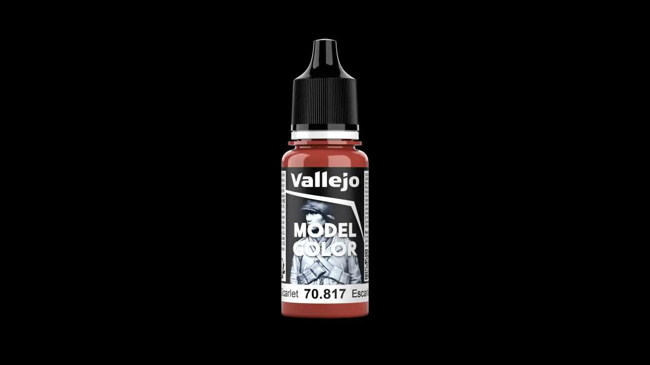 MODEL COLOR 70817 SCARLET