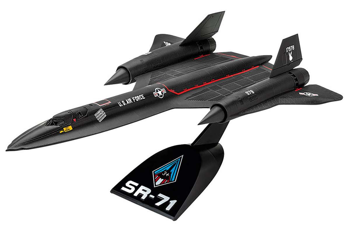 Model Set Lockheed SR-71 Blackbird 1:110