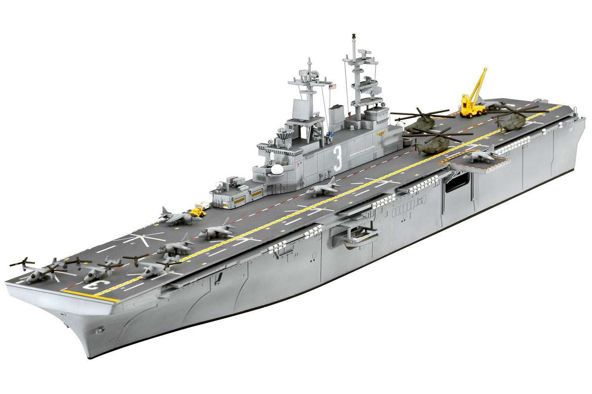 Model Set Assault Carrier USS WASP CLASS