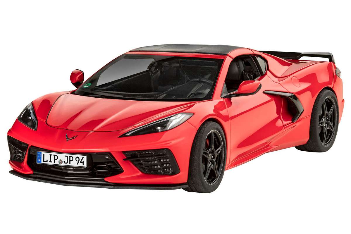 Model Set Corvette C8 Coupé 1:24