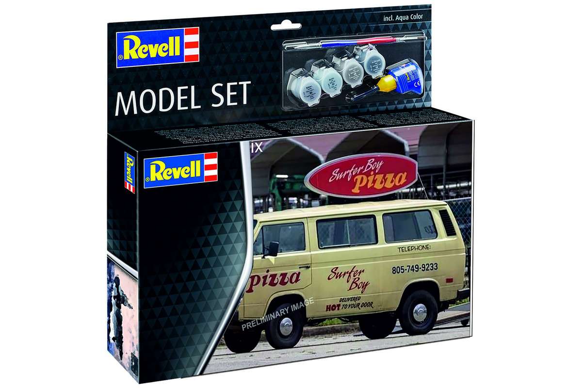 Model Set VW T3, Surfer Boy, Stranger Things 1:25