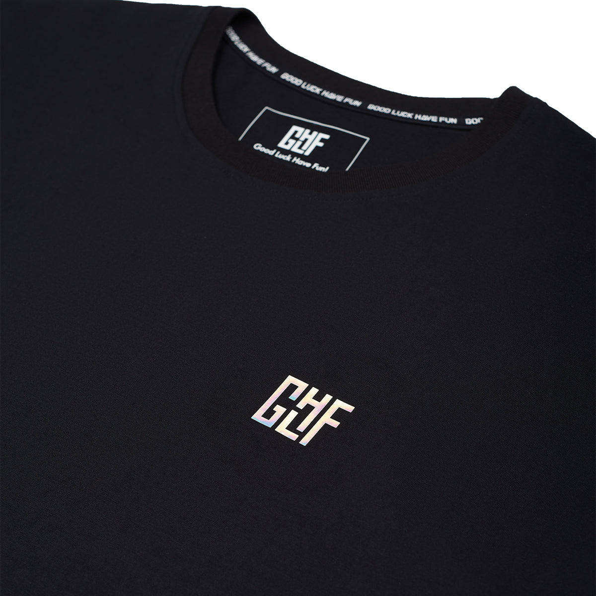 FragON - Holografic Logo Oversize T-shirt Black, S/M
