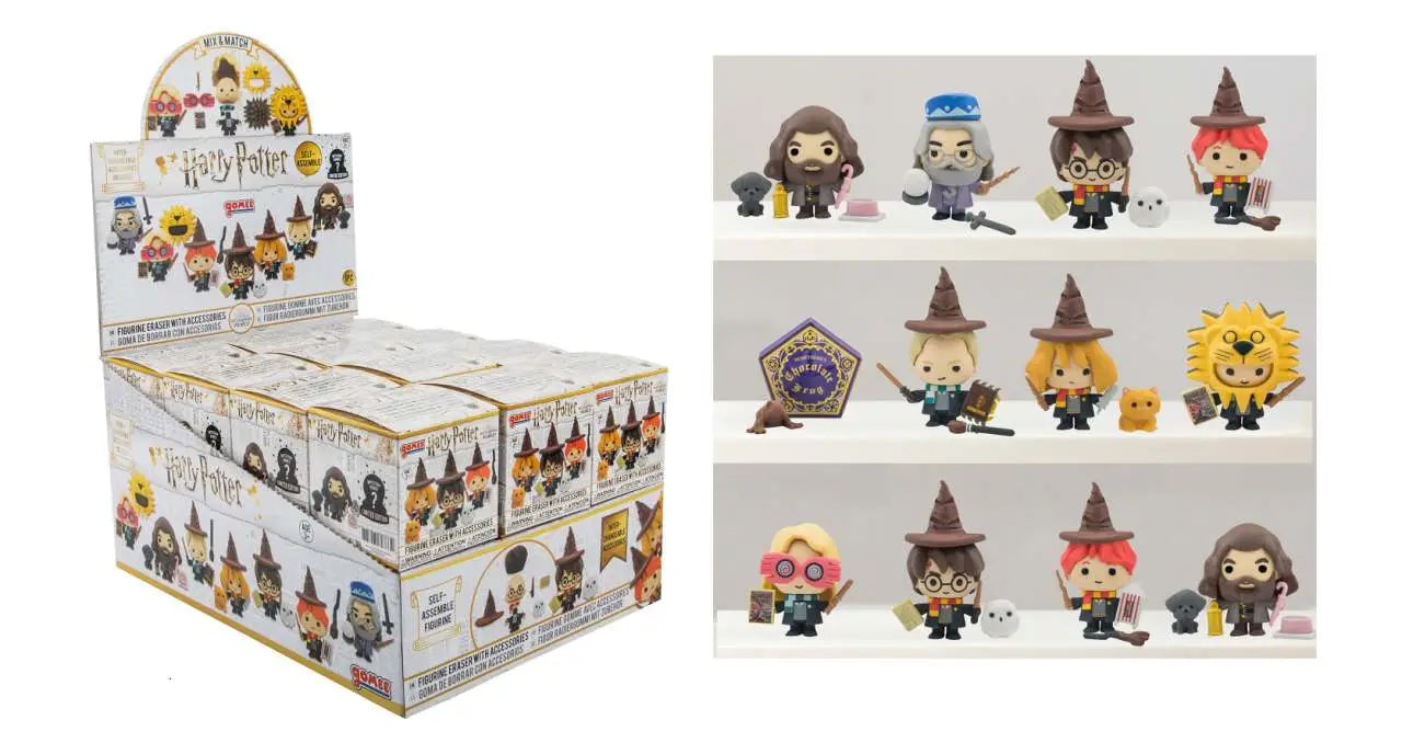 HARRY POTTER ERASERS DISPLAY BOX (24)