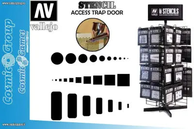 STENCIL STAIR003 ACCESS TRAP DOOR