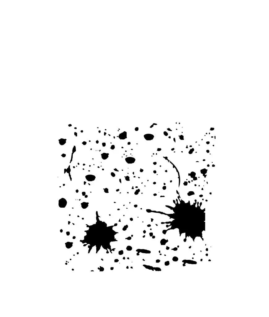 STENCIL STTX003 SPLASH & STAINS