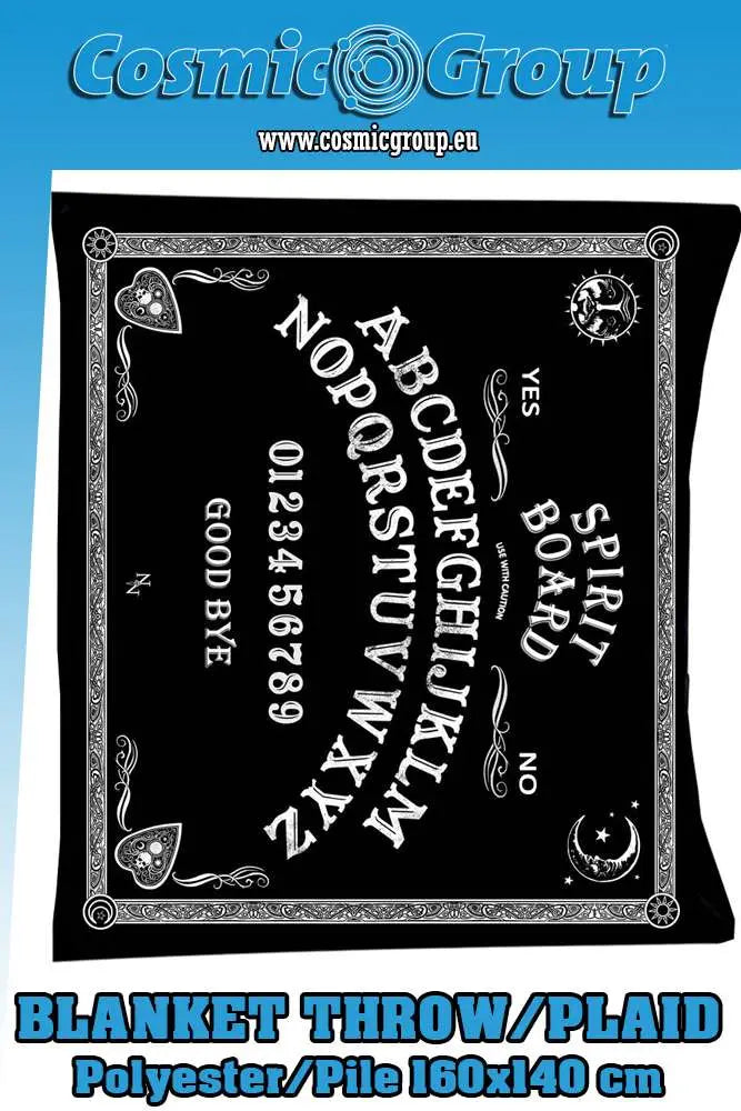 OUIJA SPIRIT BOARD BLANKET