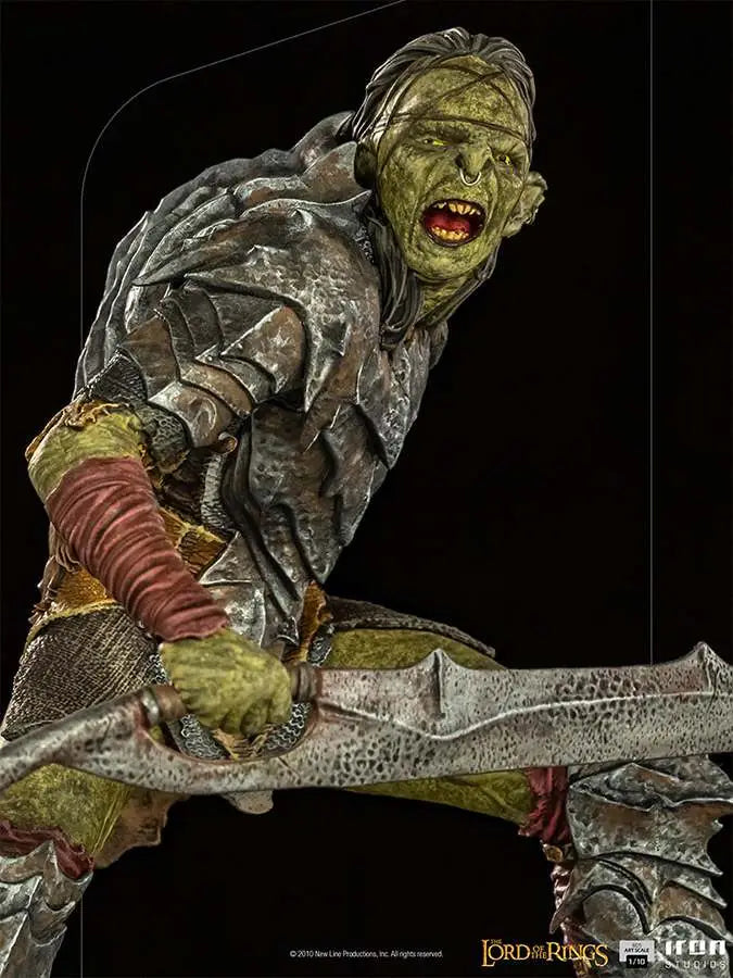 LOTR SWORDSMAN ORC 1/10 ART STATUE