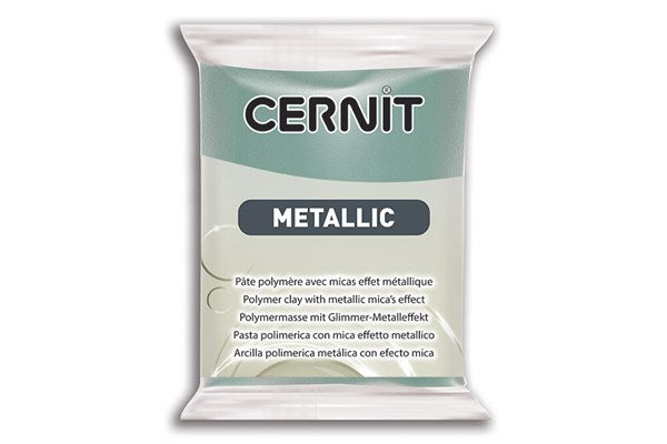 Cernit Metallic 054 56g turquoise gold