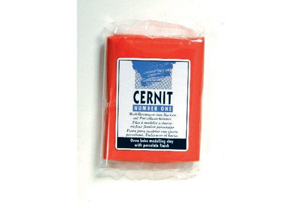 Cernit 428 Number One 56g valmuerød