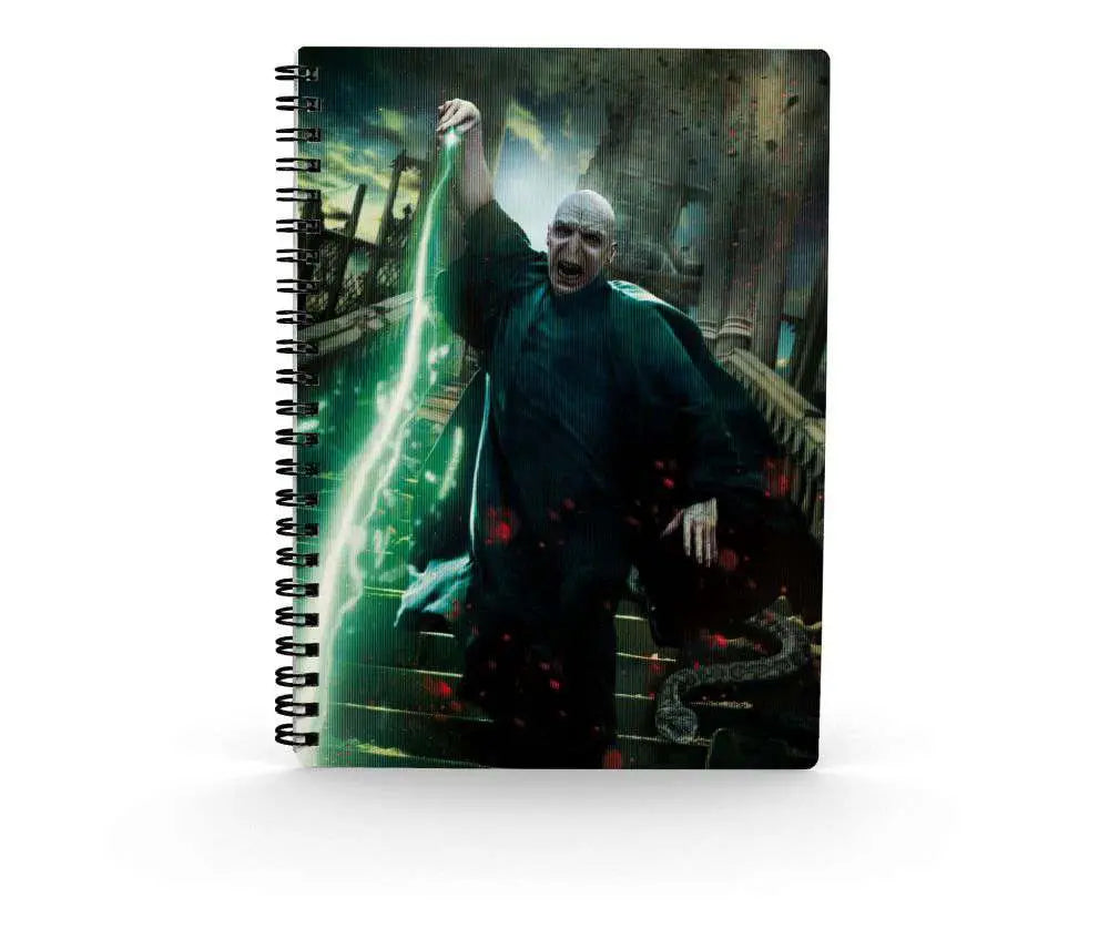HP VOLDEMORT POSTER 3D EFFECT NOTEBOOOK