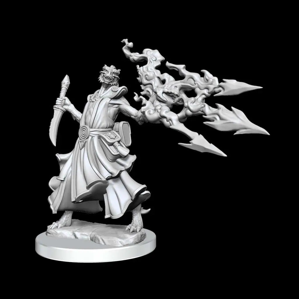 D&D FRAMEWORKS-DRAGONBORN SORCERER FEM.