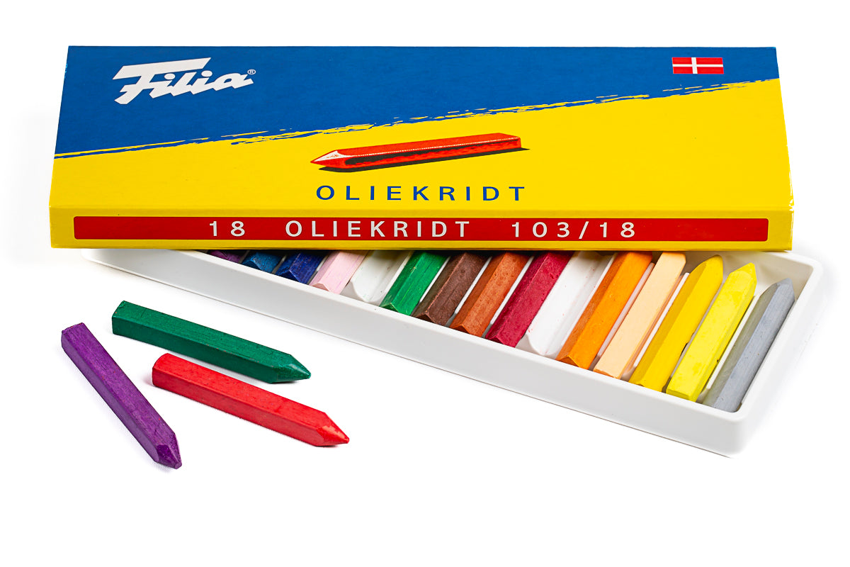 Oliekridt 18stk