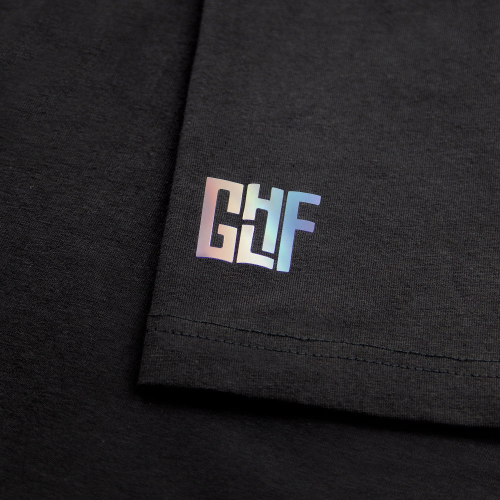 FragON - Holografic Logo Unisex T-shirt Black, M