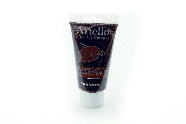 Artello acrylic 75ml Burnt Umber