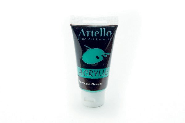 Artello acrylic 75ml Emerald Green