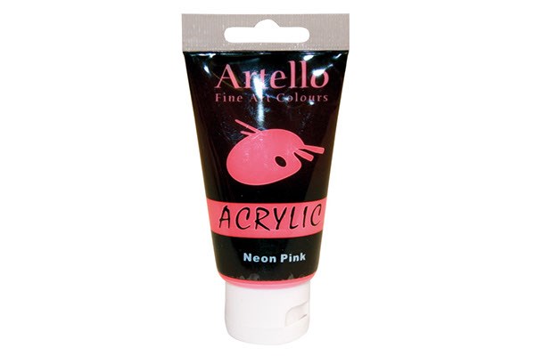 Artello acrylic 75ml Neon Pink