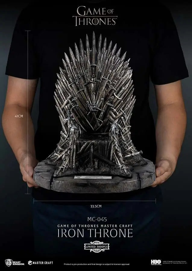 GOT IRON THRONE MASTER CRAFT STATUE