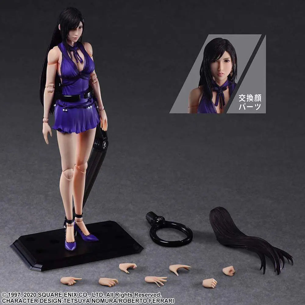 FF VII REMAKE TIFA DRESS PLAY ARTS KAI