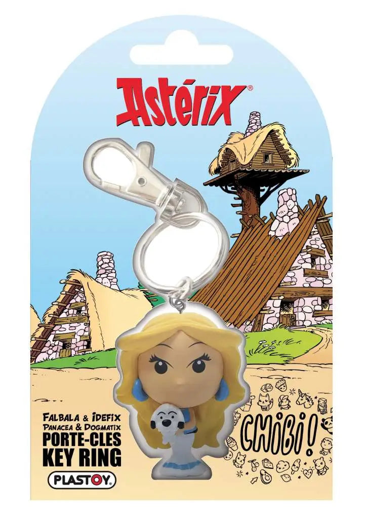 ASTERIX FALBALA WITH DOGMATIX CHIBI KCHAIN