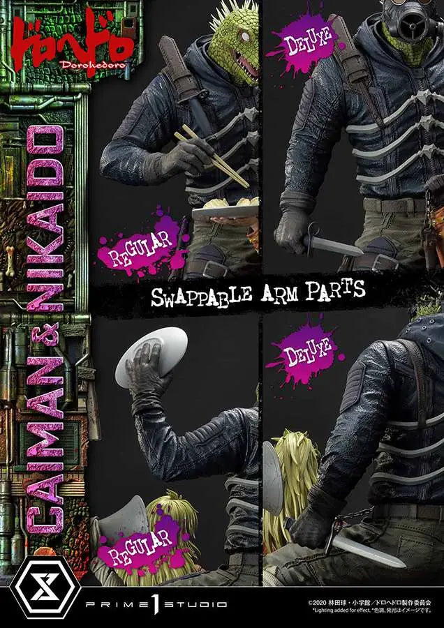DOROHEDORO CAIMAN & NIKAIDO DLX STATUE