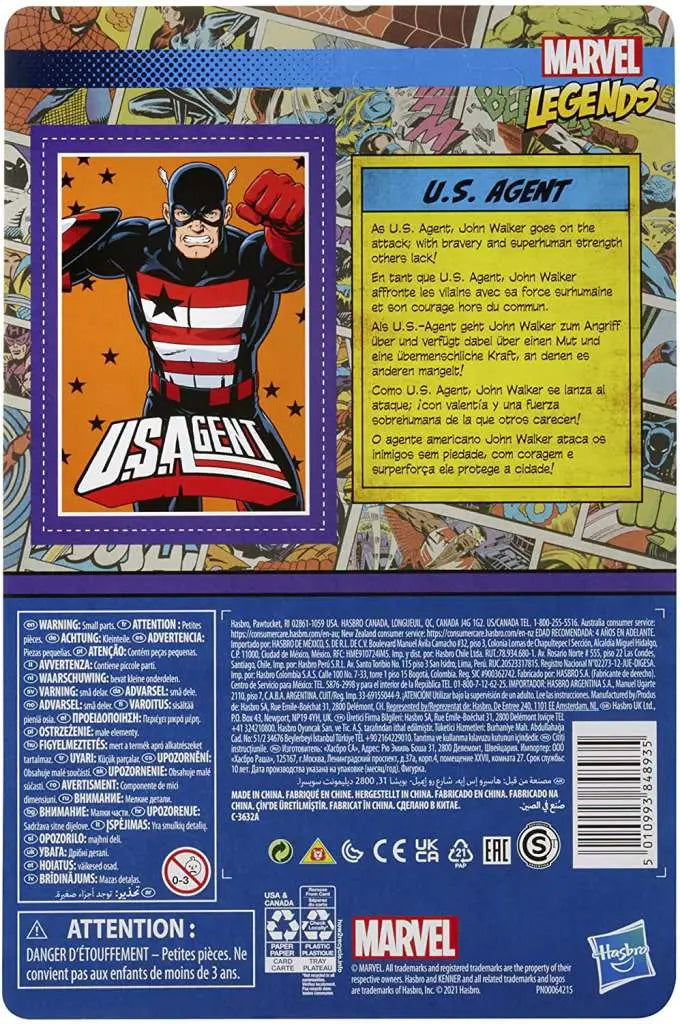 MARVEL LEGENDS RETRO US AGENT AF