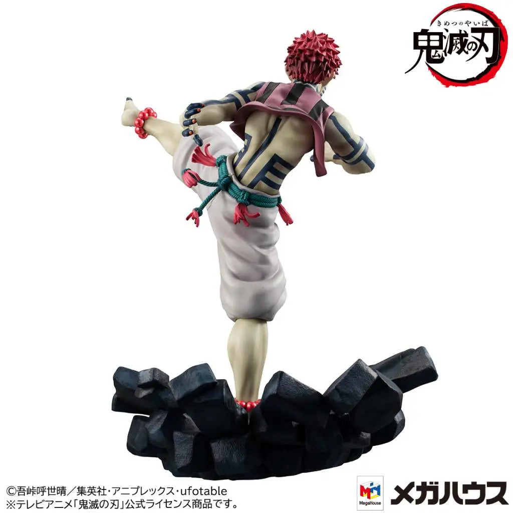 DEMON SLAYER UPPER RANK AKAZA GEM STAT