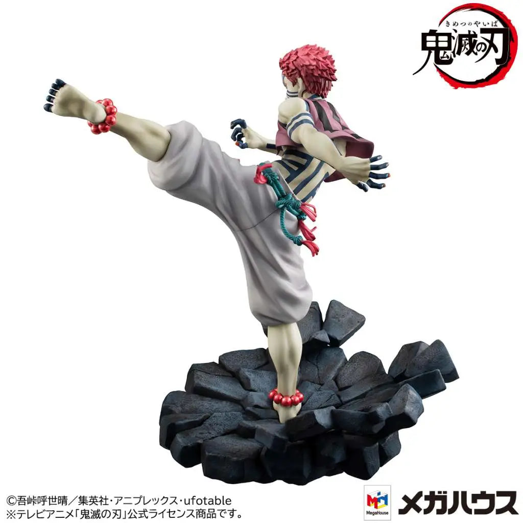 DEMON SLAYER UPPER RANK AKAZA GEM STAT