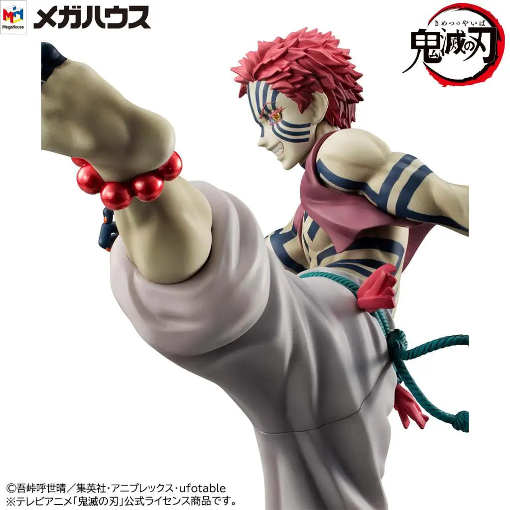 DEMON SLAYER UPPER RANK AKAZA GEM STAT