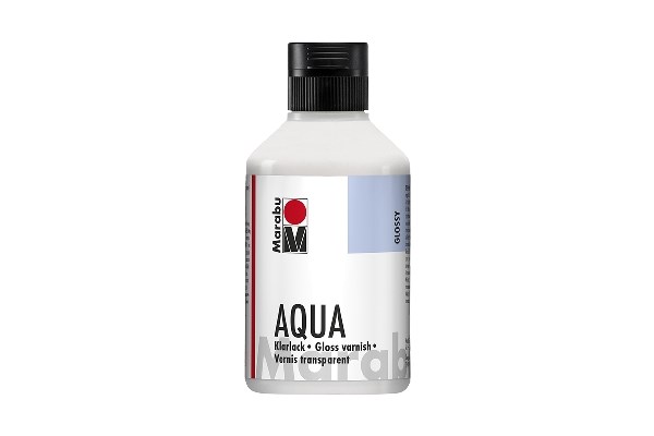 Aqua-lak 250ml (000) klar