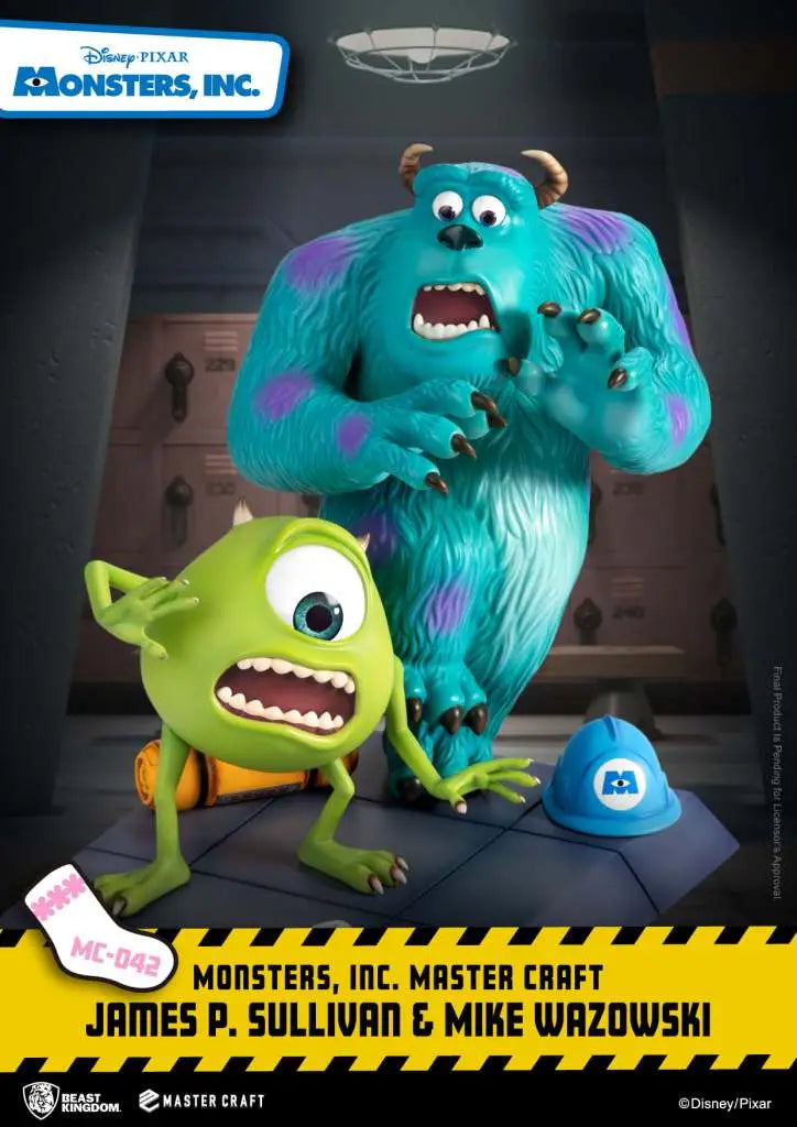 MONSTERS INC SULLY AND MIKE MASTER CRAFT