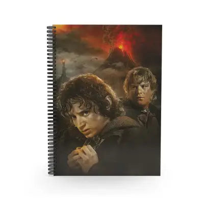 LOTR FRODO AND SAM 3D EFFECT NOTEBOOOK